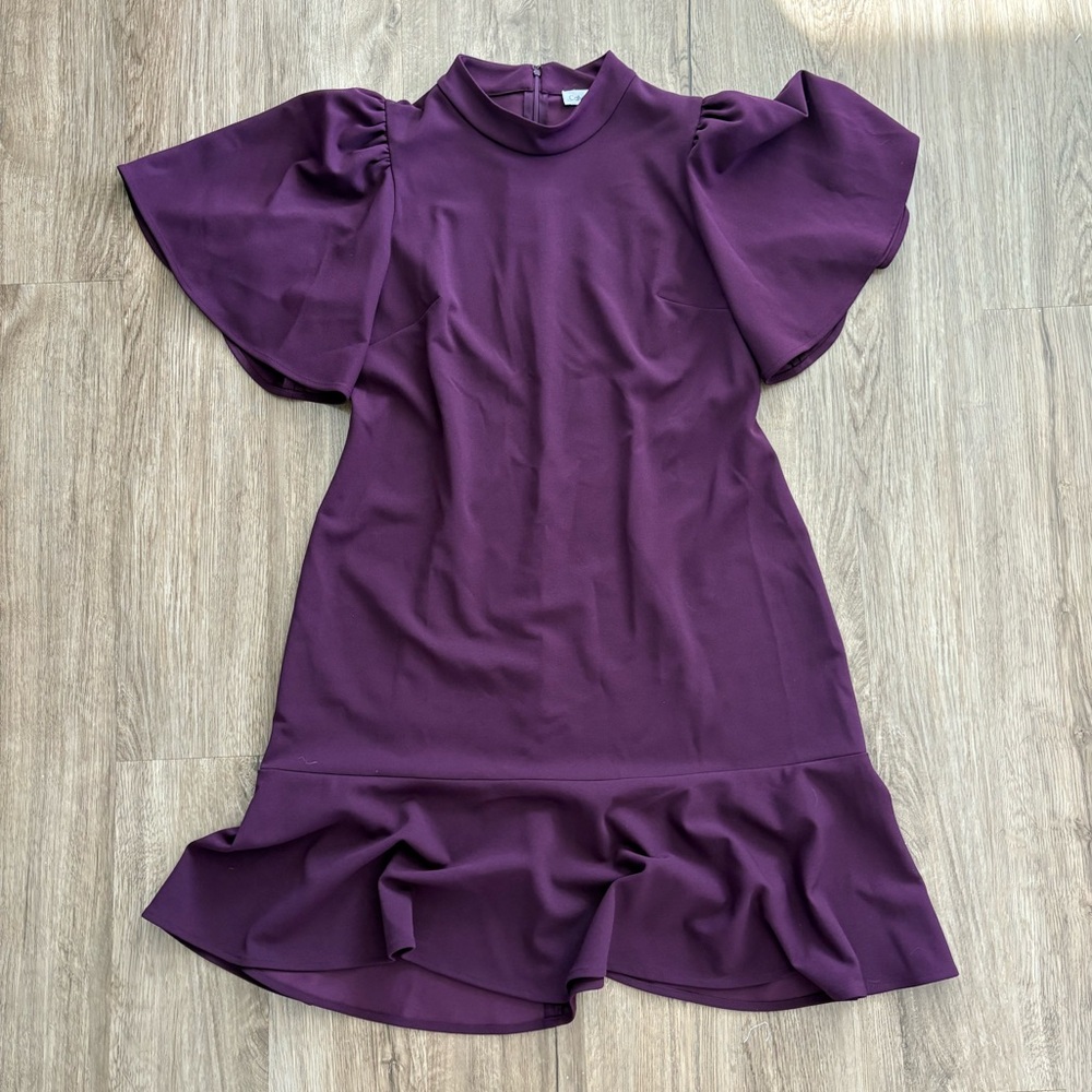 Calvin Klein Purple Mini Dress - Picture 1 of 3